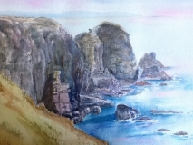 rocks_at_south_stack watercolour.