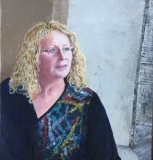 Catherine. oil on canvas